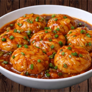 Chicken Manchurian Momos