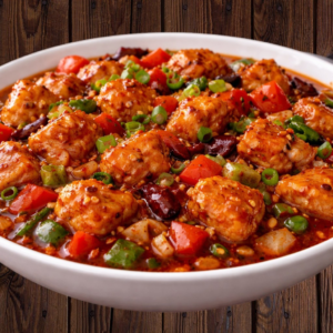 Chicken in Hot Garlic Sauce